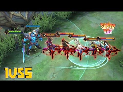 WHEN PRO PLAYER MAKE Insane 1VS 5 Savages MOMENTS (Mobile Legends)✅