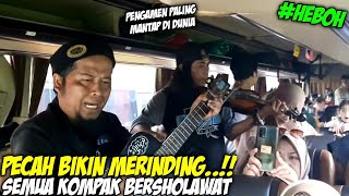 Download lagu PENGAMEN BUS SHOLAWATAN!! Menghebohkan seluruh jamaah, semua bersholawat mp3