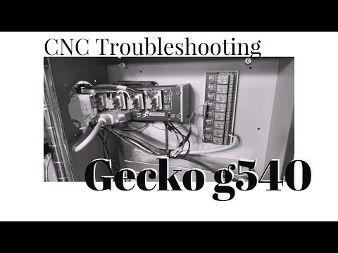 CNC Troubleshooting  | Gecko G540 | Random E-Stop