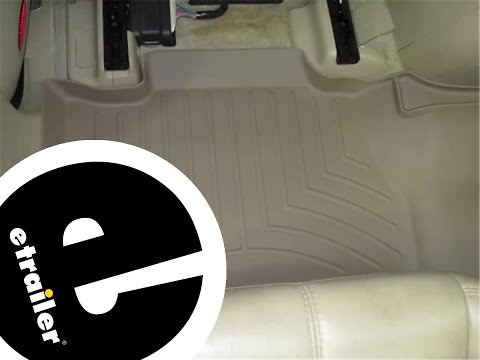 etrailer | Fit Test: WeatherTech 2nd Row Rear Auto Floor Mat with 2007 GMC Yukon