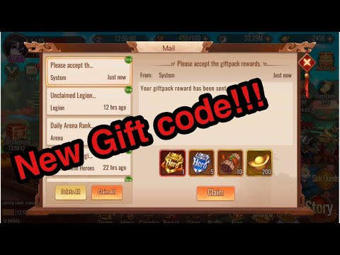 New Gift code 12 Feb - Dynasty Scroll