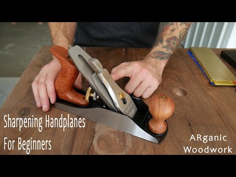 Sharpening handplanes for beginners