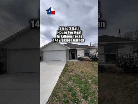 3-Bedroom House for Rent in Killeen - *Save $205/Month!* property video