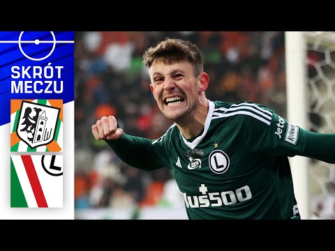 ZAGŁĘBIE - LEGIA | SKRÓT | RAZ, DWA, TRZY I CZWARTE MIEJSCE W TABELI! | EKSTRAKLASA | 18. KOLEJKA