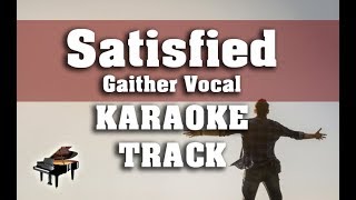 Satisfied (Hallelujah) Gaither - Karaoke Track