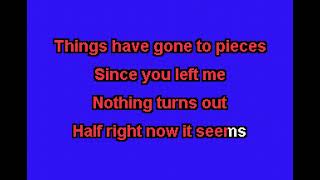 George Jones - Things Have Gone To Pieces (Karaoke) - Full Moon Karaoke