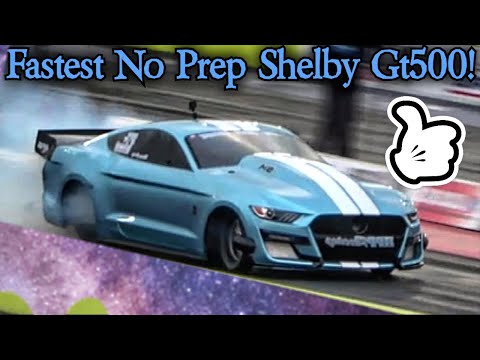 Fastest Shelby GT500 in No Prep!!