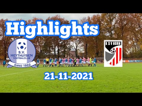 HIGHLIGHTS FIRST TEAM S.V HEYTHUYSEN- S.V HORN (1-0) 21-11-2021 #nederland #voetbal