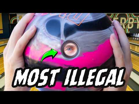 Throwing ONLY ILLEGAL Bowling Balls!