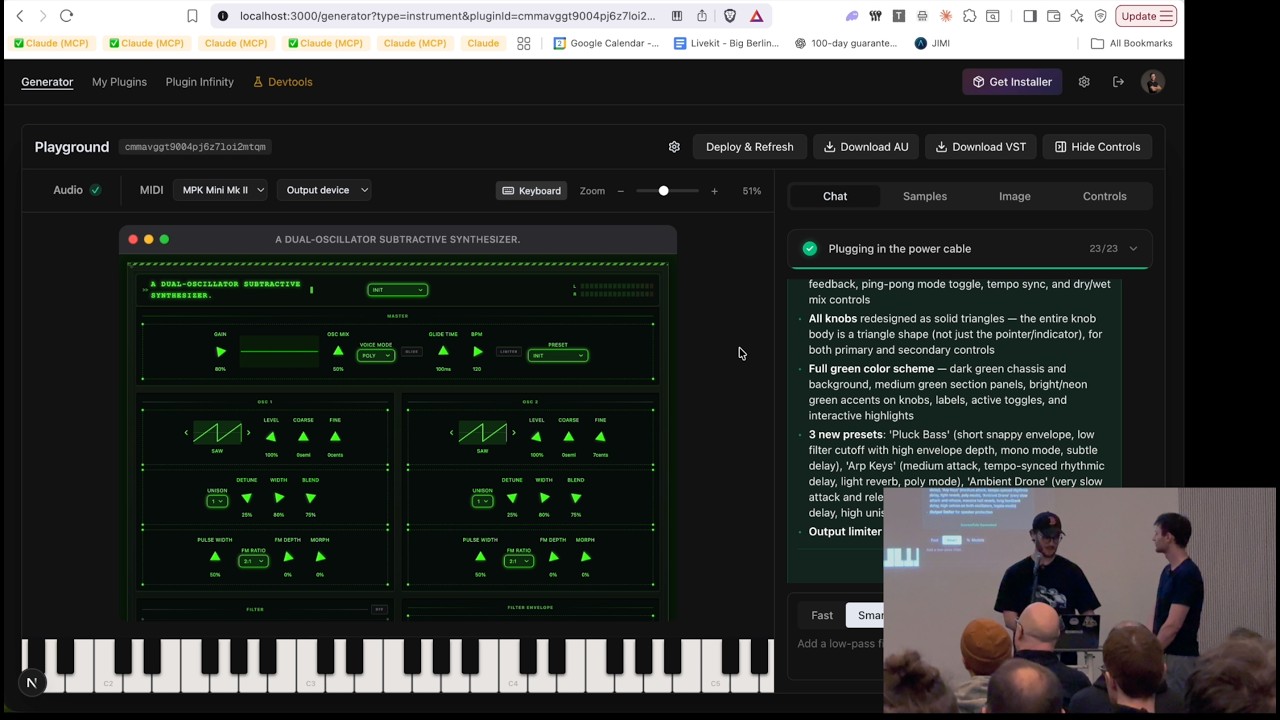 AI Audio Plugin Generation Talk @ Ableton HQ Berlin - pluginmaker.ai - YouTube