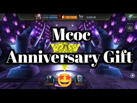 Mcoc Anniversary Gift 🤩 • Mcoc 6* Crystal Opening 🤩 • Mcoc Ishvalangaming • Mcoc