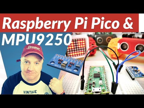 YouTube Thumbnail for Raspberry Pi Pico & MPU9250 with MicroPython