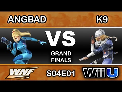 WNF S04E01 - Angbad (Zero Suit Samus) Vs. 4GG | K9 (Sheik) Grand Finals - Smash Wii U