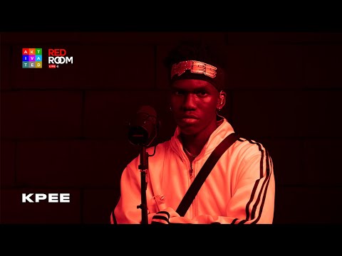 Next African Superstar???! KPee performs a live freestyle in the RED ROOM