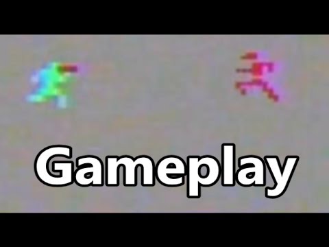 TRON Deadly Discs Atari 2600 Gameplay - The No Swear Gamer