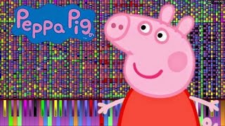 IMPOSSIBLE REMIX - Peppa Pig Theme Song - Piano Co