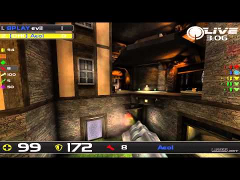 evil vs aeoL - DreamHack Winter 2013 Group C Round 2 (Quake Live VOD)