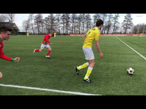 Spirit Jo19-1 tegen DSO  JO19-1 de Eerste helft 6-0