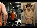 Training Footage of a 17 y/o Bodybuilder + Posing