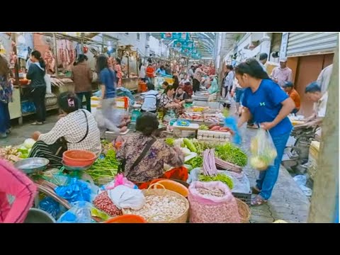 Asian Market - Fresh Market Food In Phnom Penh - Amazing Food Tour In Boeung Trabaek