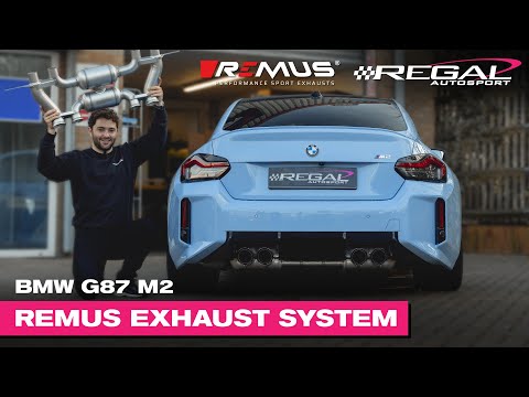 BEST BMW G87 M2 EXHAUST WITH NO DRONE: REMUS UPGRADE