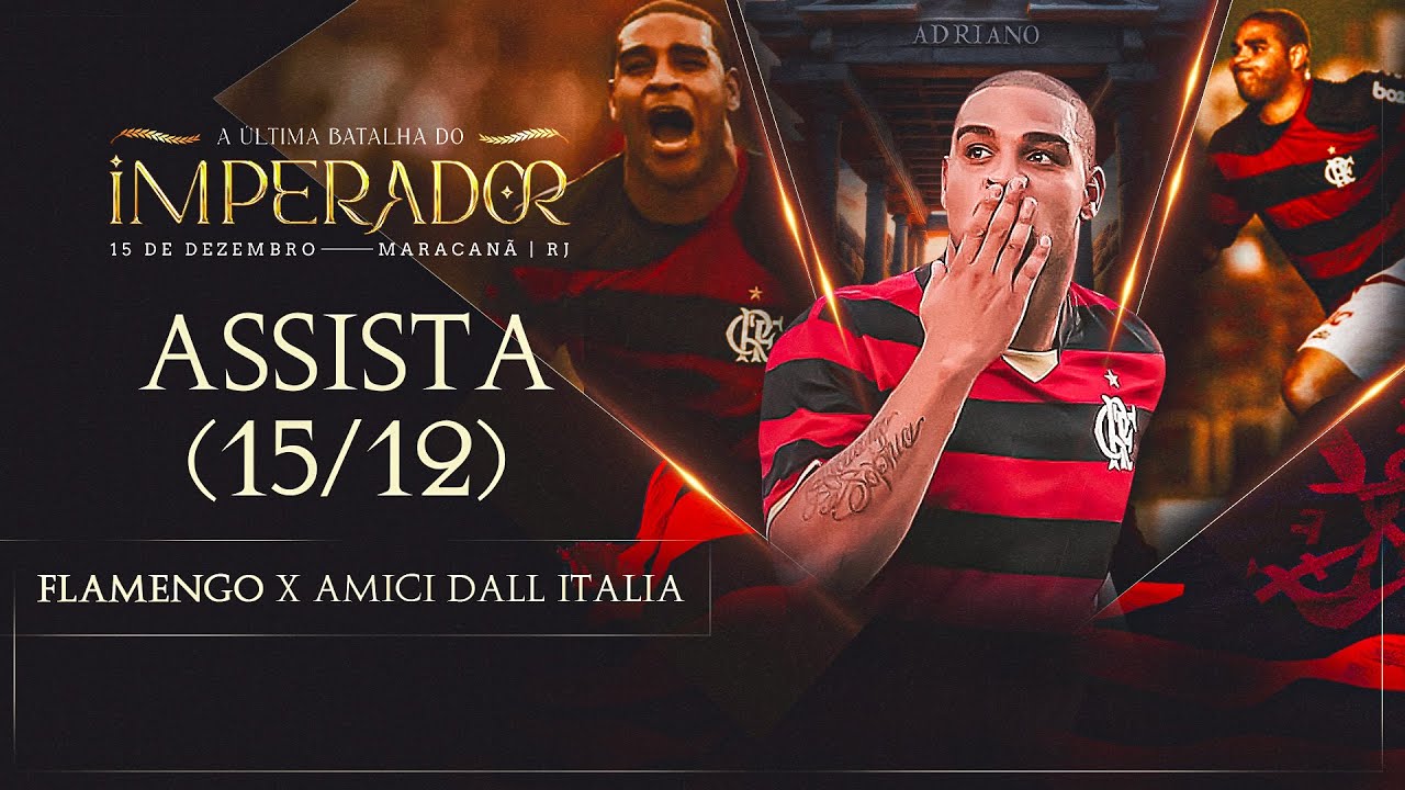 A Última Batalha do Imperador | Flamengo x Amici Dall Italia -|| AO VIVO E COM IMAGENS || 15/12