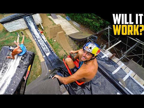 INSANE SLIP AND SLIDE JUMP IS PURE DANGER!!