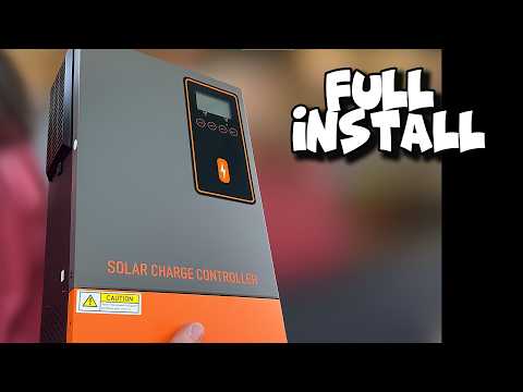 PowMr 48V 140A MPPT Solar Charge Controller Unboxing, Setup & First Impressions