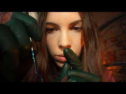 ASMR Dentist Cleaning & Teeth Scraping | Exam, Gloves Roleplay (Toothfairy)