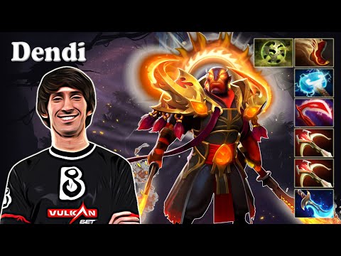 Dendi - Ember Spirit Midlane | Dota 2 7.29c Gameplay