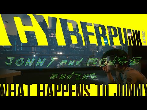 cyberpunk 2077 ending Jonny and Rogue, no commentary gameplay walkthrough. Jonny takes over V