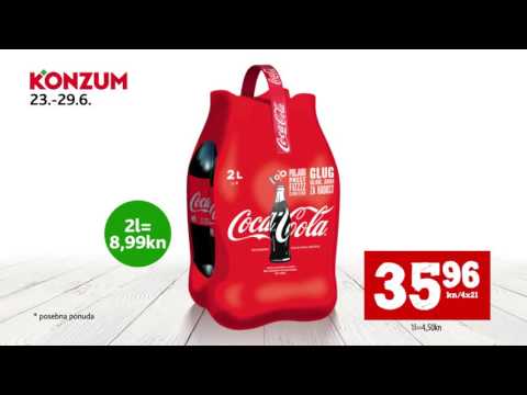 Konzum: Akcija katalog 23.6. - 29.6.2016.