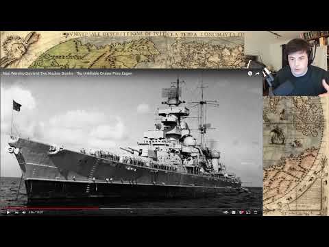 American Reacts Nazi Warship Survived Two Nuclear Bombs - The Unkillable Cruiser Prinz Eugen