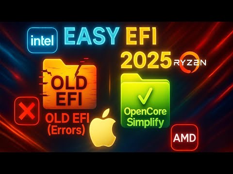 No EFI Errors! 😱 OpenCore Simplify macOS Install (Intel + AMD 2025 Guide)