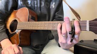 Peaceful Easy Feeling Guitar Lesson The Eagles Strumming Tutorial How To Play Easy Country Song