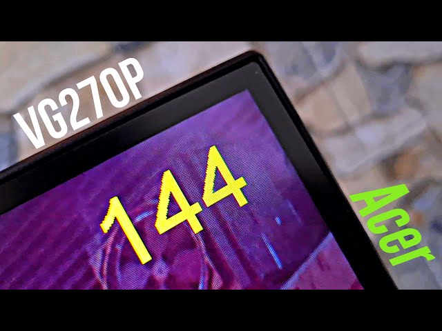 Vídeo relacionado con Acer Nitro VG270K L - Monitor Gaming 27" 4K UHD IPS (68,6 cm, 3840x2160, 16:9, 350 Nits, Tiempo de Respuesta 4ms VRB, HDR10, HDMI 2.0/DP 1.2) Monitor PC Gaming, Color Negro