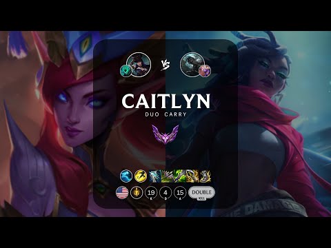Caitlyn ADC vs Senna - NA Master Patch 13.4