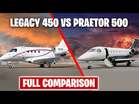 Embraer Legacy 450 Vs Embraer Praetor 500: Battle of the Jets