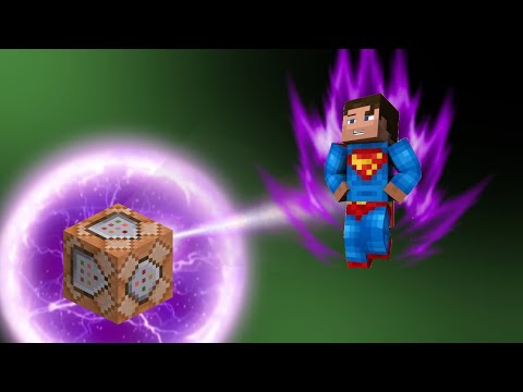 How to Get SUPER POWERS in MINECRAFT with Command Blocks