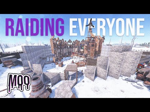 RUST | HOW THE BEST CLAN CONTROLS VITAL MAIN  | WIPE PROGRESSION