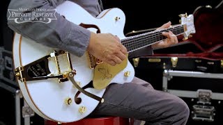 Video thumbnail for Gretsch Guitars Players Edition G6636T Falcon Center Block Double-Cut w/ String-Thru Bigsby by Musician's Friend