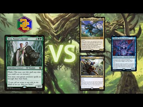 Can Yeva Stand Up To Three Blue Decks??? | Commander/EDH Gameplay