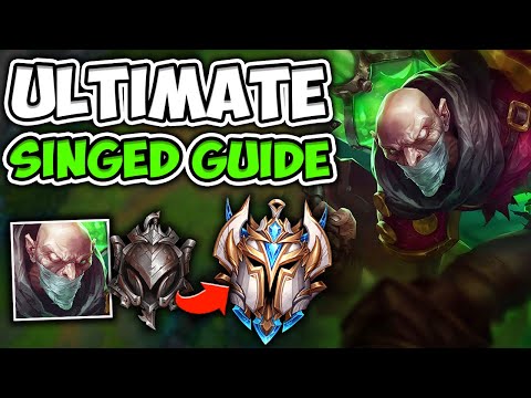 RANK 1 SINGED ULTIMATE GUIDE SEASON 11 | HOW TO BUILD, RUNES, AND PLAY - League of Legends