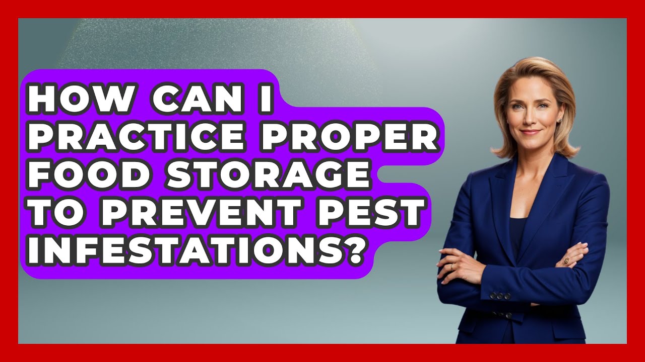 How Can I Practice Proper Food Storage to Prevent Pest Infestations? | Get Rid Of Guide