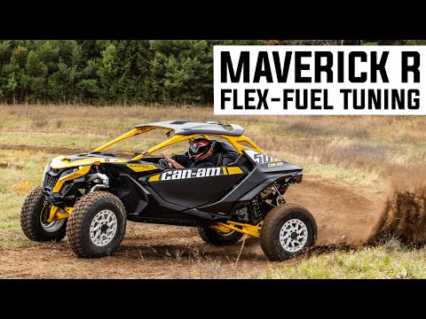 Can-Am Maverick R P47 Turbo Upgrade With MG1 ECU Unlock & Flex Fuel Rising Rate CodeShooter Power Flash