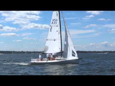 J/70 Boat Handling with Tim Healy - Section 2 - Spinnaker Take Down