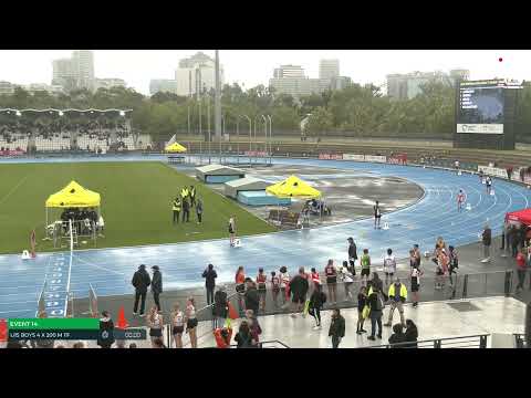 U15 Boys 4x200m Timed Final 2: 2022/23 Commonwealth Bank State Relay Championships