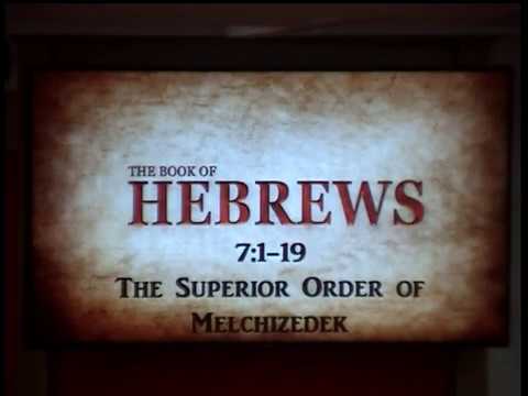 THE SUPERIOR ORDER OF MELCHIZEDEK  -  Pastor Charles Mays