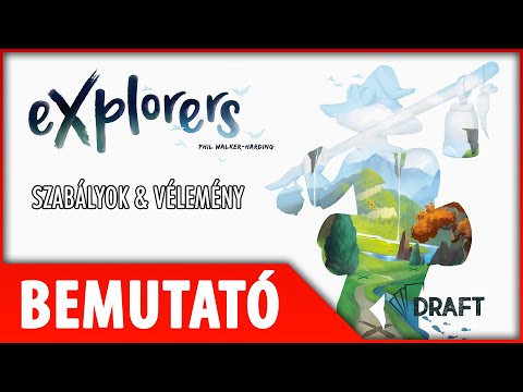 Explorers társasjáték bemutató - :: DRAFT :: Társasjáték vlog