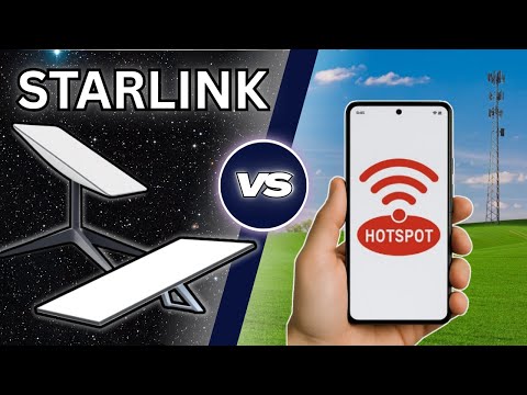 Starlink Gen 3 vs Mobile Hotspot: Real World Comparison